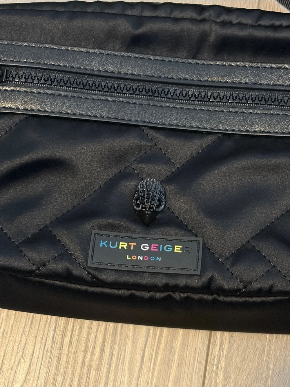 Kurt Geiger Rainbow Strap Crossbody Bag Purse
